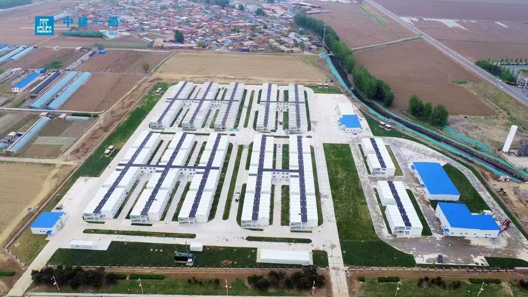 眾志成城，共同抗疫！廣恒防水馳援遼陽(yáng)方艙醫(yī)院項(xiàng)目。